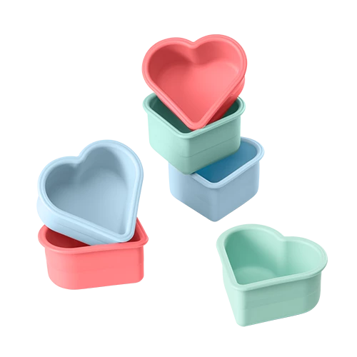 Lurch Muffin-Herz Aus Silikon, 6er-Set 1 Lurch Muffin-Herz Aus Silikon, 6er-Set