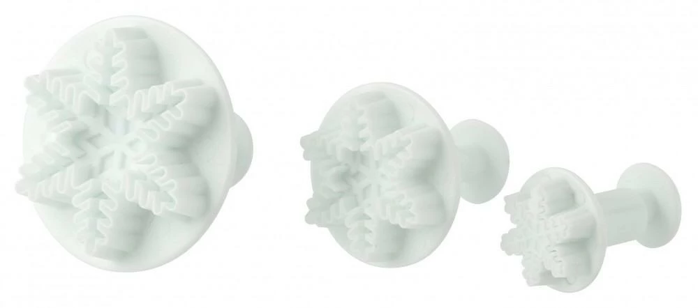 Dr. Oetker Dekorausstecher "Schneeflocke", 3er Set 3 Dr. Oetker Dekorausstecher "Schneeflocke", 3er Set - Image 3