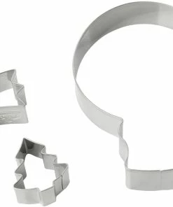 Dr. Oetker Ausstechformen Schneekugel, 3-tlg.