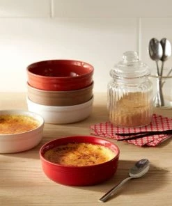 Emile Henry Creme Brulée-Schale In Ton, 2er Set -Emil-Henry-Laden 1451915368 2016 HD Ramequin creme brulee 01 neu l