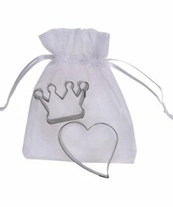 Städter Ausstechform Ein Herz & Eine Krone 4,5–5,5 Cm Set, 2-teilig