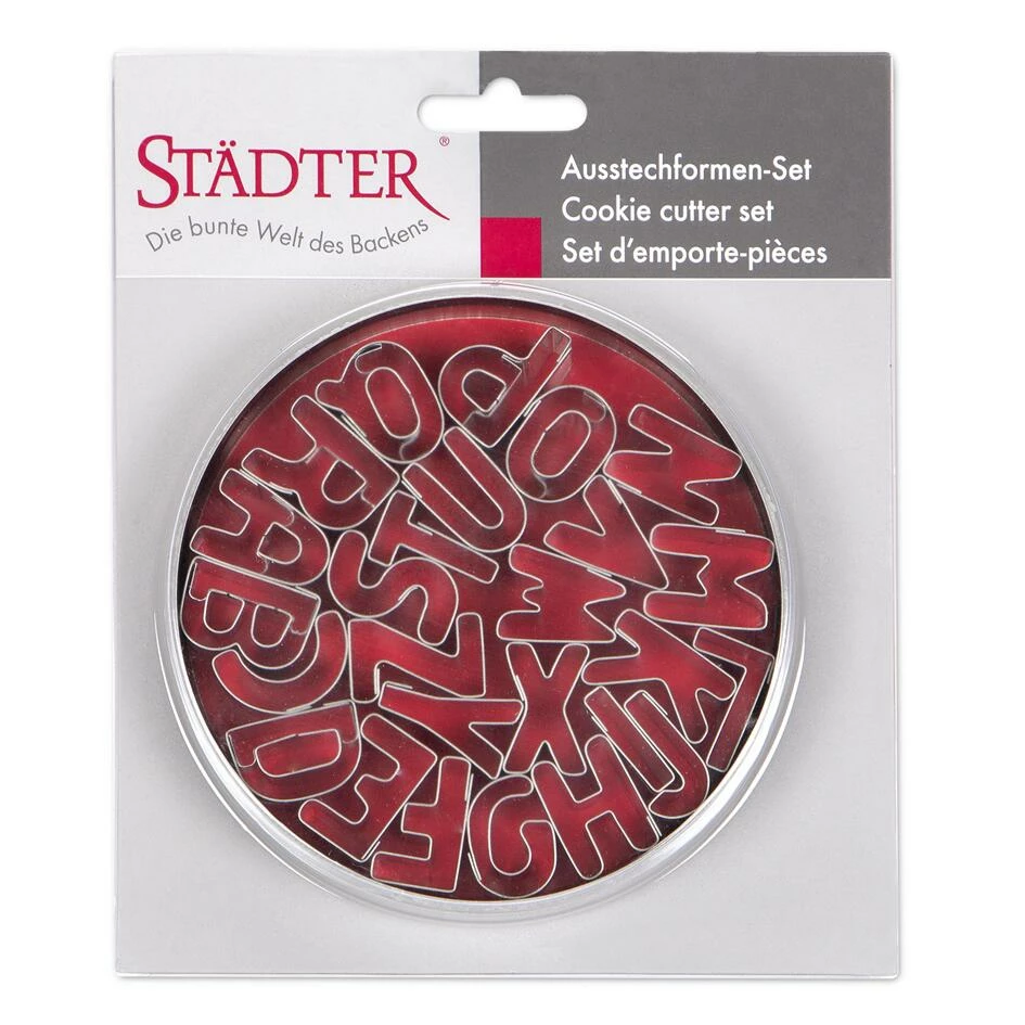 Städter Ausstechform Buchstaben 2,5 Cm Set, 26-teilig 2 Städter Ausstechform Buchstaben 2,5 Cm Set, 26-teilig - Image 2