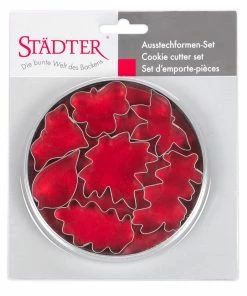 Städter Ausstechform Blätter 4,5–6,5 Cm Set, 7-teilig -Emil-Henry-Laden 201 023338 V01