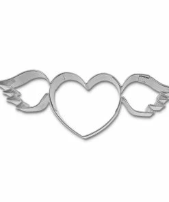 Städter Ausstechform Fliegendes Herz 9 Cm