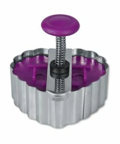 Städter Ausstechform Herz 4,5 Cm Lila / Violett -Emil-Henry-Laden 201 055032 P04