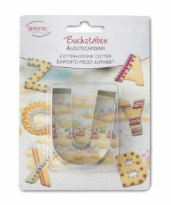 Städter Ausstechform Buchstabe U 6,5 Cm -Emil-Henry-Laden 201 112902 V01