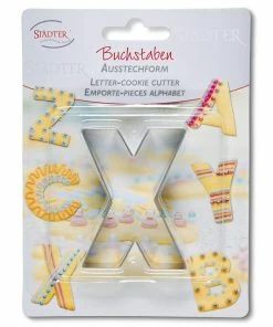 Städter Ausstechform Buchstabe X 6,5 Cm -Emil-Henry-Laden 201 112933 V01