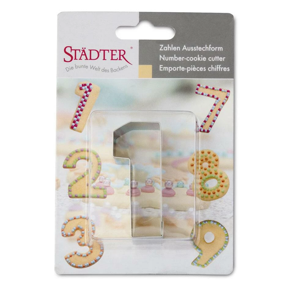 Städter Ausstechform Zahl 1 6,5 Cm 3 Städter Ausstechform Zahl 1 6,5 Cm - Image 3