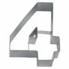 Städter Ausstechform Zahl 4 6,5 Cm