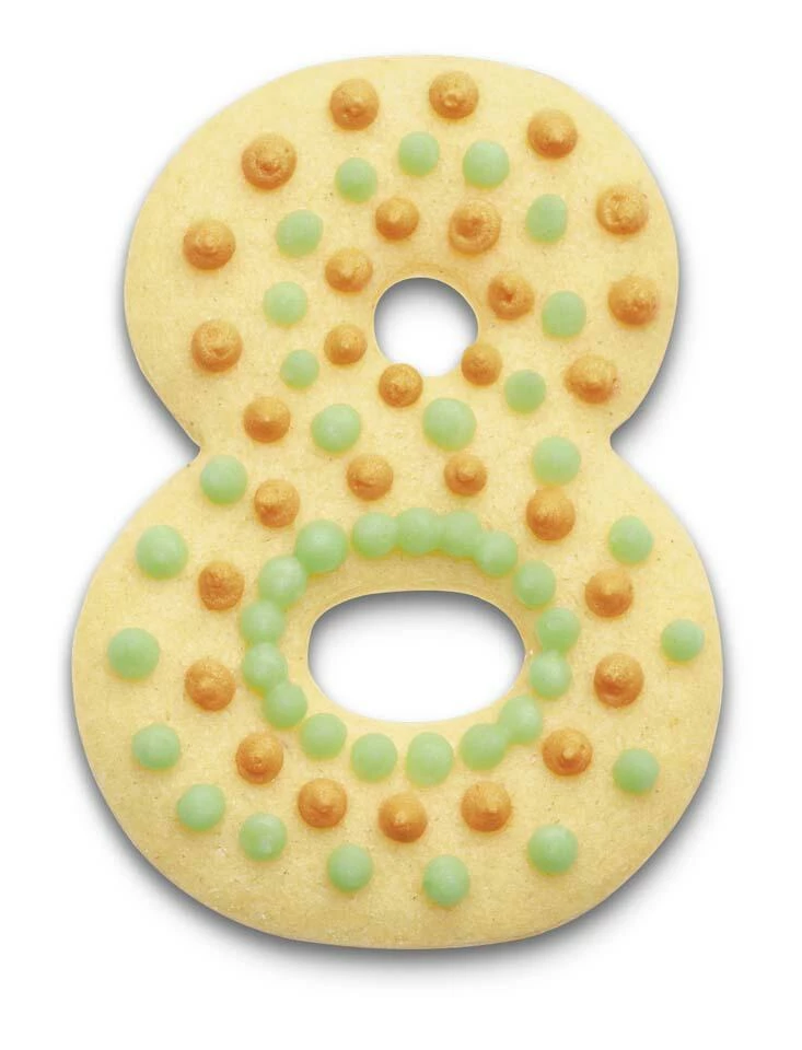 Städter Ausstechform Zahl 8 6,5 Cm 2 Städter Ausstechform Zahl 8 6,5 Cm - Image 2