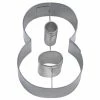 Städter Ausstechform Zahl 8 6,5 Cm