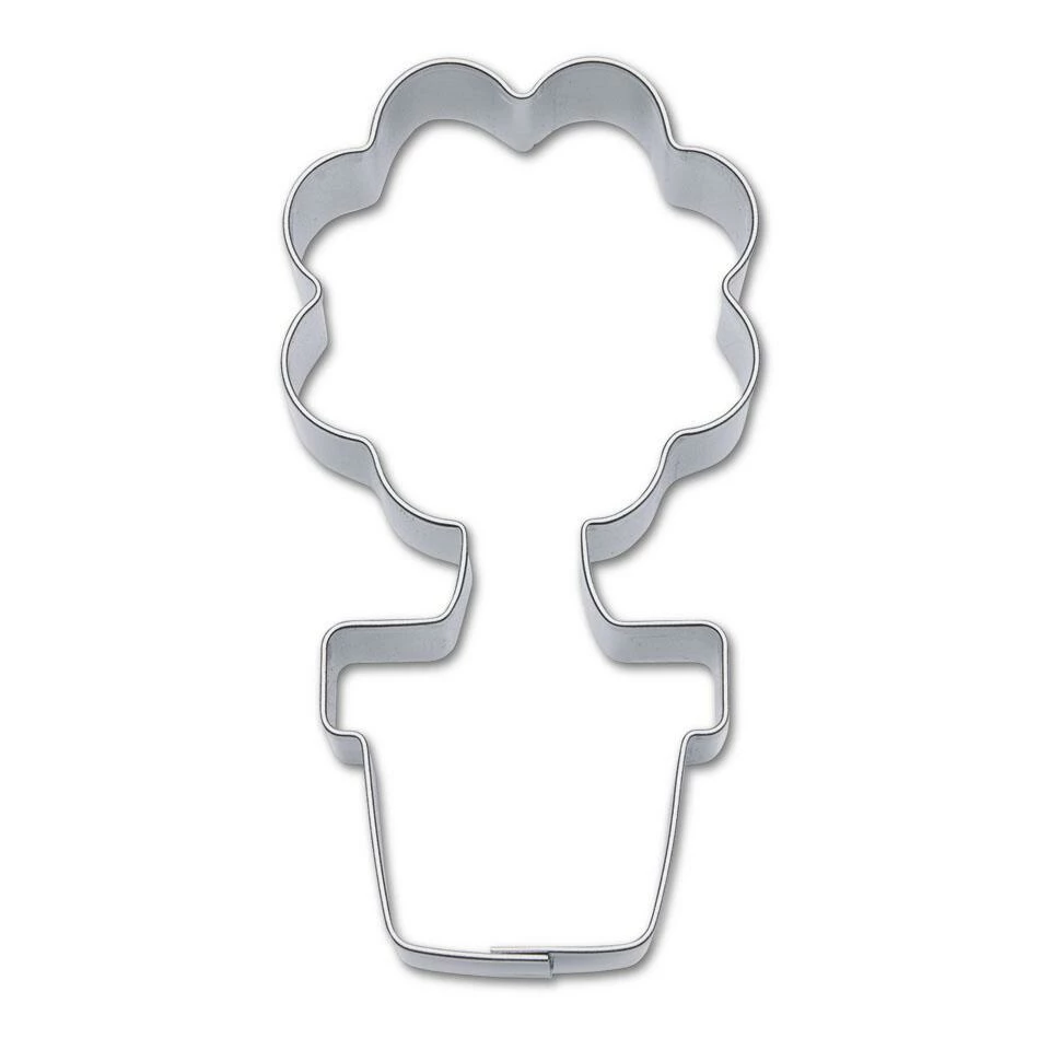 Städter Ausstechform Blume Im Topf 7,5 Cm 1 Städter Ausstechform Blume Im Topf 7,5 Cm