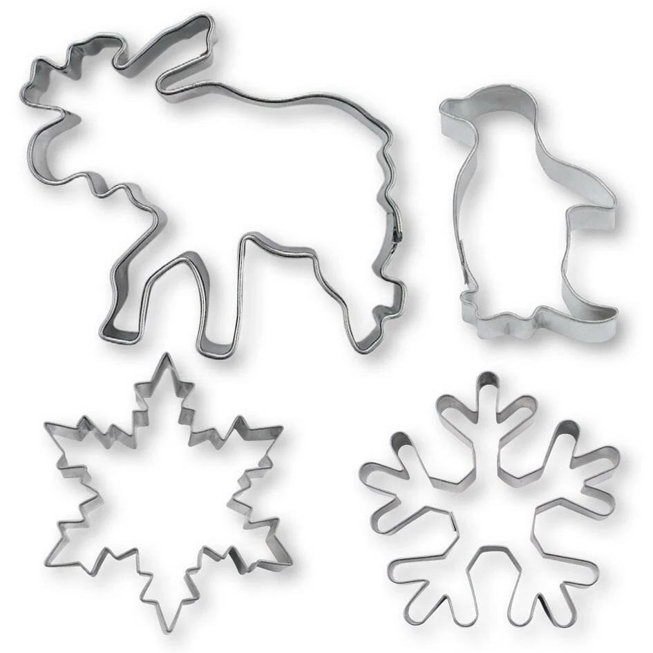 Städter Ausstechform Winterwunderland 7–7,5 Cm Set, 4-teilig 1 Städter Ausstechform Winterwunderland 7–7,5 Cm Set, 4-teilig