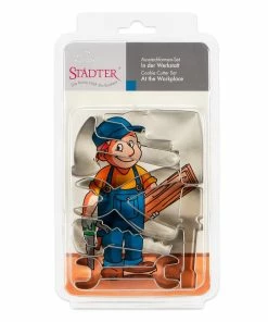 Städter Ausstechform In Der Werkstatt 7,5–9 Cm Set, 6-teilig 5 Städter Ausstechform In Der Werkstatt 7,5–9 Cm Set, 6-teilig -Emil-Henry-Laden 201 199002 V01