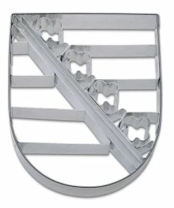 Städter Ausstechform Sachsen Wappen 9,5 Cm