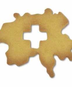 Städter Ausstechform Kontur Schweiz Mit Kreuz 8,5 Cm -Emil-Henry-Laden 201 200166 A01