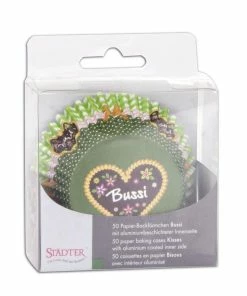 Städter Backform Bussi Ø 5/7 Cm / H 3,5 Cm 50 Stück -Emil-Henry-Laden 201 336384 V01