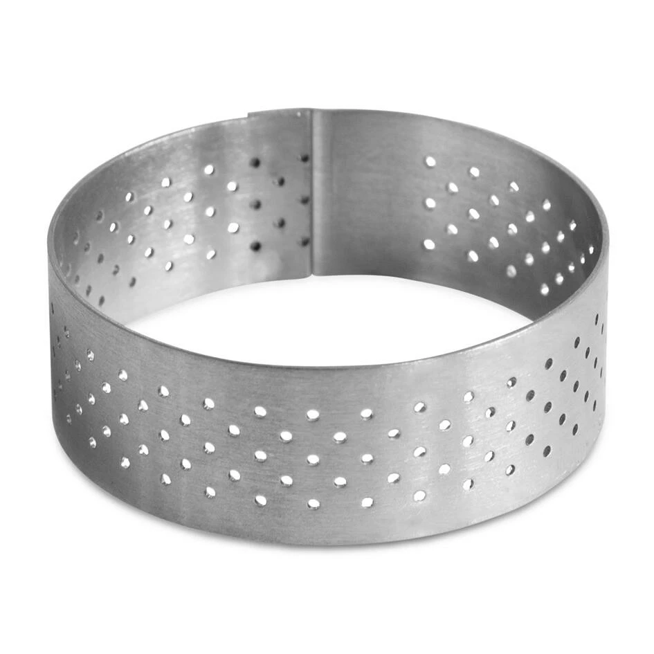 Städter Backrahmen Rund Ø 5,5 Cm / H 2 Cm Perforiert 1 Städter Backrahmen Rund Ø 5,5 Cm / H 2 Cm Perforiert