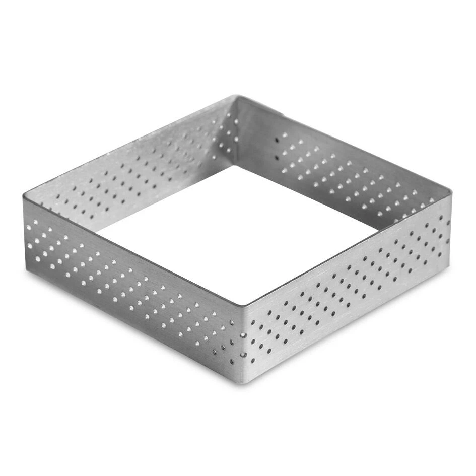 Städter Backrahmen Eckig 7 X 7 Cm / H 2 Cm Perforiert 1 Städter Backrahmen Eckig 7 X 7 Cm / H 2 Cm Perforiert