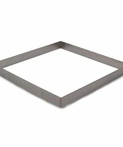 Städter Backrahmen Eckig 20 X 20 Cm / H 2 Cm Perforiert