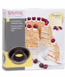 Städter Backform Frankfurter Kranz ø 22 Cm / H 7 Cm 1.400 Ml -Emil-Henry-Laden 201 536029 V01