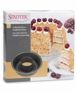 Städter Backform Frankfurter Kranz Ø 26 Cm / H 8 Cm 1.800 Ml 8 Städter Backform Frankfurter Kranz Ø 26 Cm / H 8 Cm 1.800 Ml -Emil-Henry-Laden 201 536043 V01