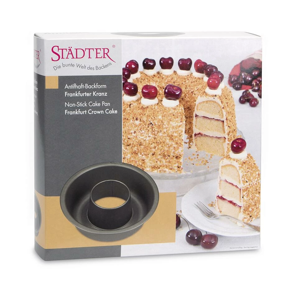Städter Backform Frankfurter Kranz Ø 26 Cm / H 8 Cm 1.800 Ml 4 Städter Backform Frankfurter Kranz Ø 26 Cm / H 8 Cm 1.800 Ml – Bild 4