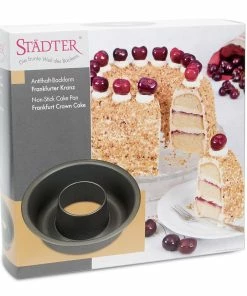 Städter Backform Frankfurter Kranz Ø 28 Cm / H 8 Cm 2.500 Ml -Emil-Henry-Laden 201 536067 V01