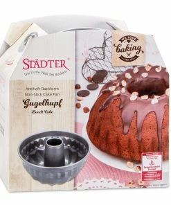 Städter Backform Gugelhupf Ø 21 Cm / H 10 Cm Silber 2.300 Ml -Emil-Henry-Laden 201 661165 V01 1