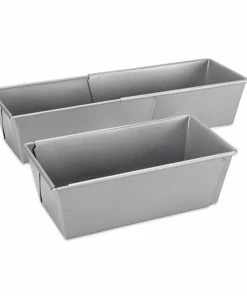 Städter Backform Kastenform 20-35 X 10,5 Cm / H 7 Cm Silber Auszieh 2.100 Ml