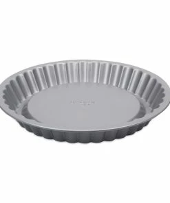 Städter Backform Obstbodenform Ca. Ø 22 Cm / H 3 Cm Silber