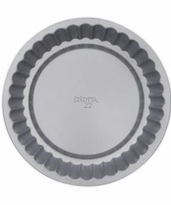 Städter Backform Obstbodenform Ca. Ø 22 Cm / H 3 Cm Silber -Emil-Henry-Laden 201 661707 P02