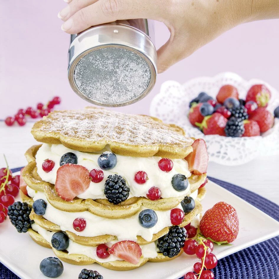 Städter Küchenhelfer Puderzuckerstreuer Ø 7 Cm / H 9 Cm Mit Deckel 200 G 2 Städter Küchenhelfer Puderzuckerstreuer Ø 7 Cm / H 9 Cm Mit Deckel 200 G - Image 2