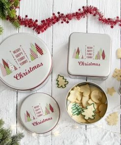 Städter Gebäckdose Yummy Christmas Ø 16,5 Cm / H 8 Cm Bunt Rund -Emil-Henry-Laden 201 710016 A04