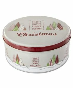 Städter Gebäckdose Yummy Christmas Ø 16,5 Cm / H 8 Cm Bunt Rund