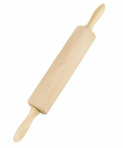 Städter Holzserie Teigrolle ø 5,5 Cm / L 25 Cm Mit Kugellager