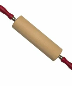 Städter Holzserie Teigrolle / Rollholz ø 8,5 Cm / L 45 Cm Mit Kugellager