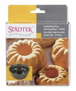 Städter Backform Gugelhupf Ø 10 Cm / H 4,5 Cm Mini 2 Stück 250 Ml -Emil-Henry-Laden 201 822122 V01
