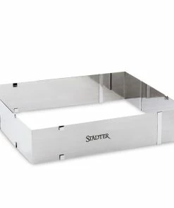 Städter Backrahmen Rechteck 24–46 X 20–38 Cm / H 6 Cm Verstellbar