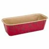 Städter Papierform Kastenform 21,5 X 9 Cm / H 6 Cm Rot Maxi 6 Stück 1.000 Ml