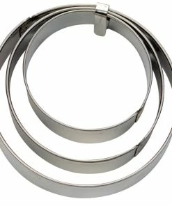Städter Ausstechform Ring ø 4 / 5 / 6 Cm Glatt Set, 3-teilig