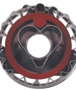 Städter Ausstechform Linzer Herz ø 4,8 Cm Zerlegbar -Emil-Henry-Laden 201 966018 P02