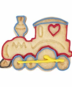 Städter Kunststoff-Ausstecher-Form Lokomotive 7,5 Cm Bordeaux -Emil-Henry-Laden 206 170681 A02