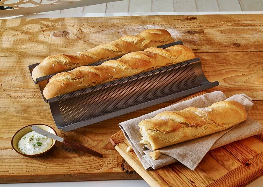 Birkmann Baguette-Backblech 2 Birkmann Baguette-Backblech - Image 2