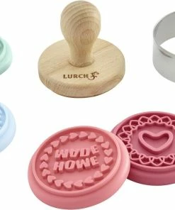 Lurch Keksstempel Set Home 6teilig Pastel Mix