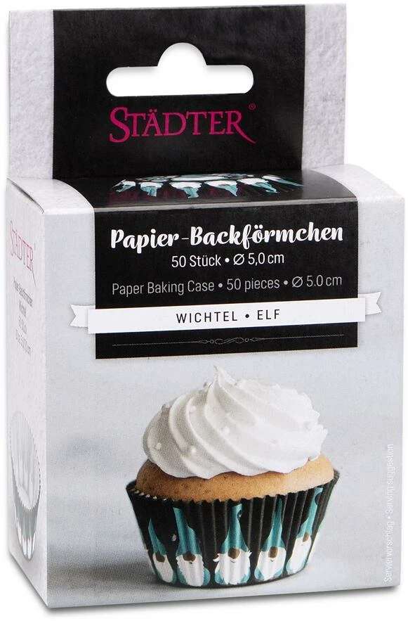 Städter Papier-Backform Wichtel Bunt Maxi 5 Städter Papier-Backform Wichtel Bunt Maxi - Image 5