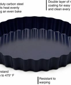 Zyliss Tarteform Mit Antihaftbeschichtung Und Abnehmbarem Boden, 25 Cm 11 Zyliss Tarteform Mit Antihaftbeschichtung Und Abnehmbarem Boden, 25 Cm -Emil-Henry-Laden 220 bakewaregraphic E980197