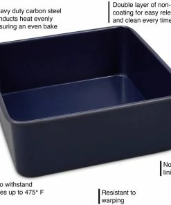 Zyliss Quadratische Backform Mit Antihaftbeschichtung Und Abnehmbarem Boden -Emil-Henry-Laden 220 bakewaregraphic E980201
