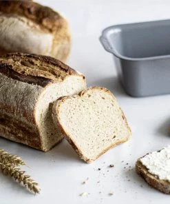 Städter We Love Baking Brotbackform 26 X 11,5 Cm / H 7,5 Cm Silber Emaill 1.700 Ml -Emil-Henry-Laden 223 661622 A03