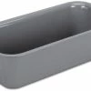 Städter We Love Baking Brotbackform 26 X 11,5 Cm / H 7,5 Cm Silber Emaill 1.700 Ml